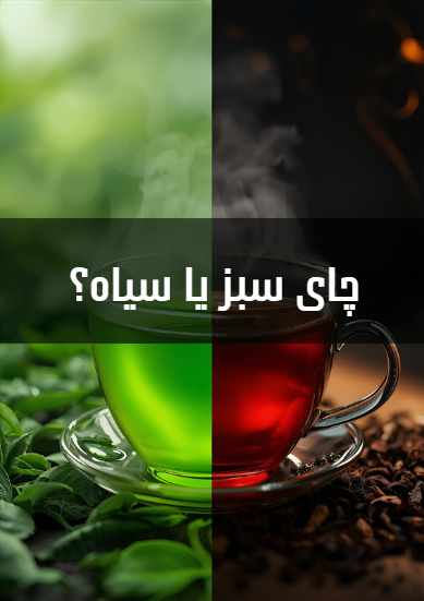 مقایسه چای سبز و چای سیاه